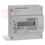 Drehstromz&auml;hler elektronisch LCD Direktm. begl. 3x230/400V 5(80)