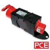 CEE Adapter von CEE Stecker 16A/5p. auf CEE-Dose 32A/5p.